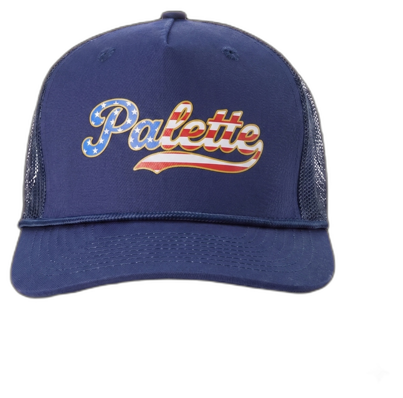 Screen-printed graphic on cap